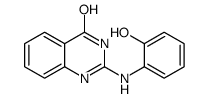 2-((2-hydroxyphenyl)amino)-4(3H)-quinazolinone结构式
