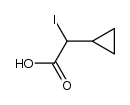 2-iodocyclopropylacetic acid Structure