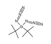 di-tert-butyldiazidosilane结构式
