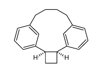 cis-1,2-ethano(2.4)metacyclophane结构式
