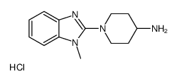 1-(1-Methyl-1H-benzoimidazol-2-yl)-piperidin-4-ylamine hydrochloride picture