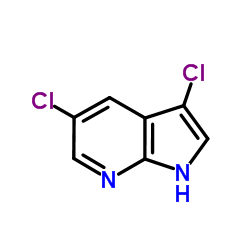 3,5-Dichloro-7-azaindole Structure