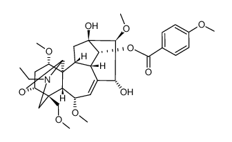 secojesaconitine Structure