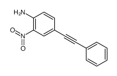 2-nitro-4-(2-phenylethynyl)aniline Structure