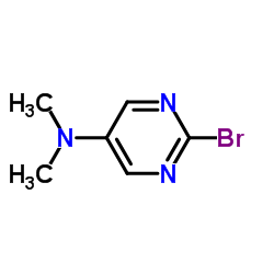 2-bromo-N,N-dimethylpyrimidin-5-amine结构式