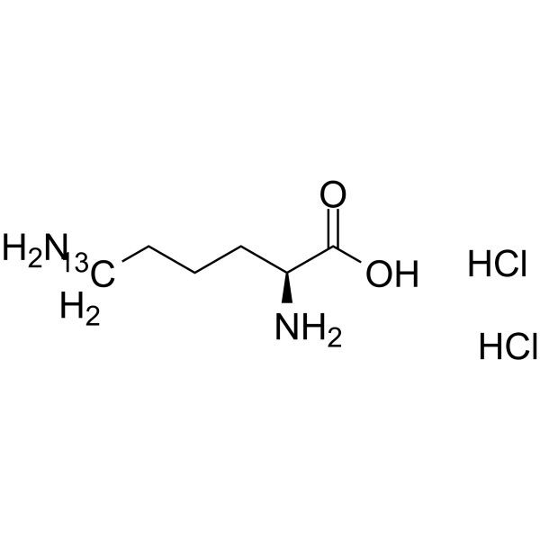 L-Lysine6-13C dihydrochloride Structure