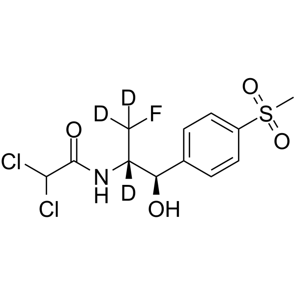 ent-Florfenicol-d3 Structure