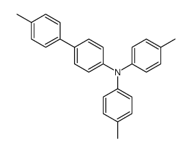 4-methyl-N-(4-methylphenyl)-N-[4-(4-methylphenyl)phenyl]aniline Structure