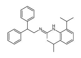 1-(2,2-diphenylethyl)-3-[2,6-di(propan-2-yl)phenyl]urea Structure