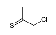 1-chloropropane-2-thione Structure