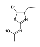 N-(5-Bromo-4-ethylthiazol-2-yl)acetamide Structure