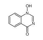 1-hydroxy-1H-quinazolin-4-one结构式