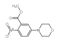 METHYL 5-MORPHOLINO-2-NITROBENZOATE structure