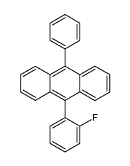 9-(2-Fluorphenyl)-10-phenylanthracen结构式