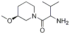 (S)-2-AMino-1-(3-Methoxy-piperidin-1-yl)-3-Methyl-butan-1-one Structure