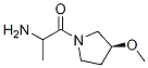 (S)-2-AMino-1-(3-Methoxy-pyrrolidin-1-yl)-propan-1-one Structure