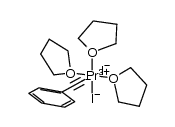 (THF)3-phenylethynylpraseodymium(III) iodide Structure