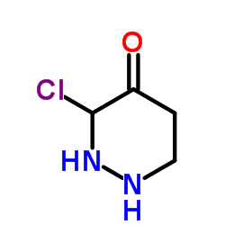 3-氯-4-哒嗪酮结构式