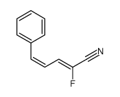 2-fluoro-5-phenylpenta-2,4-dienenitrile结构式