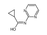 Cyclopropanecarboxamide, N-2-pyrimidinyl- (8CI,9CI)结构式