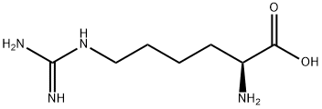 DL-Lysine, N6-(aMinoiMinoMethyl)-结构式