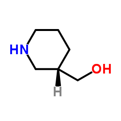 ((S)-哌啶-3-基)甲醇结构式