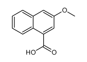3-Methoxy-1-naphthoic acid structure