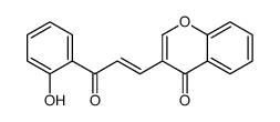 3-[3-(2-hydroxyphenyl)-3-oxoprop-1-enyl]chromen-4-one结构式