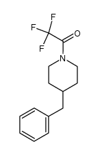 1-(trifluoroacetyl)-4-benzylpiperidine Structure
