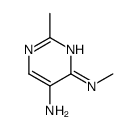 4,5-Pyrimidinediamine, N4,2-dimethyl- (9CI)结构式