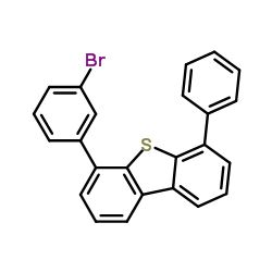 4-(3-bromophenyl)-6-phenyl-dibenzothiophene图片