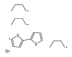 tributyl-(5-thiophen-2-ylthiophen-2-yl)stannane Structure