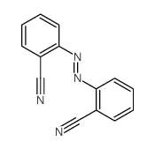 Benzonitrile,2,2'-(1,2-diazenediyl)bis- Structure