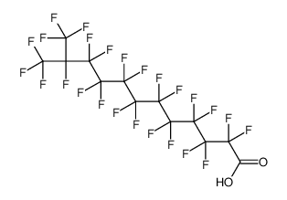 docosafluoro-11-(trifluoromethyl)dodecanoic acid结构式