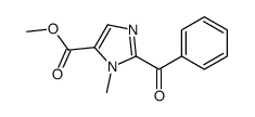 methyl 2-benzoyl-3-methylimidazole-4-carboxylate Structure