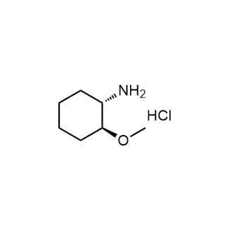 (1S,2S)-2-甲氧基环己胺;盐酸盐结构式