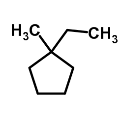 乙基环戊烷结构式图片