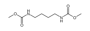 dimethyl 1,4-butylenedicarbamate Structure