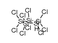nonachlorocyclopentasilane Structure