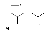 ethyl-bis(2-methylpropyl)alumane结构式