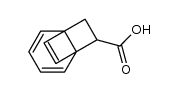 tricyclo[4.2.2.01,6]deca-2,4,7-triene-9-carboxylic acid Structure