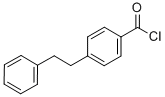 benzoyl chloride,4-(2-phenylethyl)-结构式