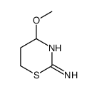 4H-1,3-Thiazin-2-amine,5,6-dihydro-4-methoxy-(9CI) structure