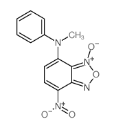 N-methyl-5-nitro-9-oxido-N-phenyl-8-oxa-7-aza-9-azoniabicyclo[4.3.0]nona-2,4,6,9-tetraen-2-amine picture