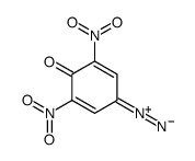 4-diazonio-2,6-dinitrophenolate结构式