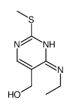 (4-(乙氨基)-2-(甲硫基)嘧啶-5-基)甲醇结构式