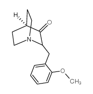 2-[(2-methoxyphenyl)methyl]-1-azabicyclo[2.2.2]octan-3-one结构式