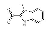 3-methyl-2-nitro-1H-indole结构式