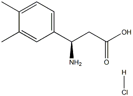 (R)-3-氨基-3-(3,4-二甲基苯基)丙酸盐酸盐图片