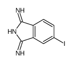 3-imino-5-iodoisoindol-1-amine结构式